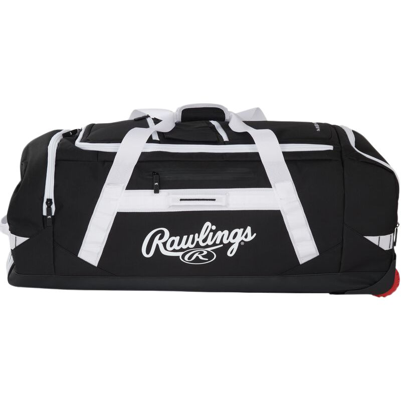 Rawlings YADI2 Wheeled Equipment Bag (Catcher) Color Black