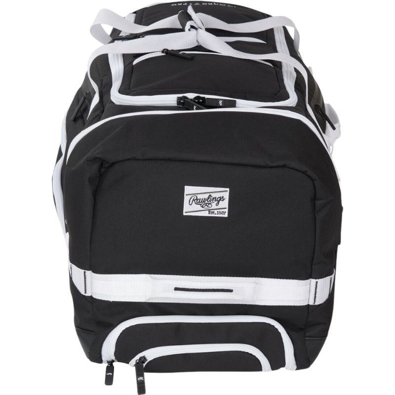 Rawlings YADI2 Wheeled Equipment Bag (Catcher) Color Black