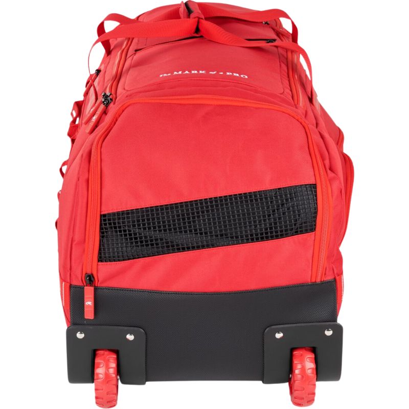 Rawlings YADI2 Wheeled Equipment Bag (Catcher) Color Scarlet
