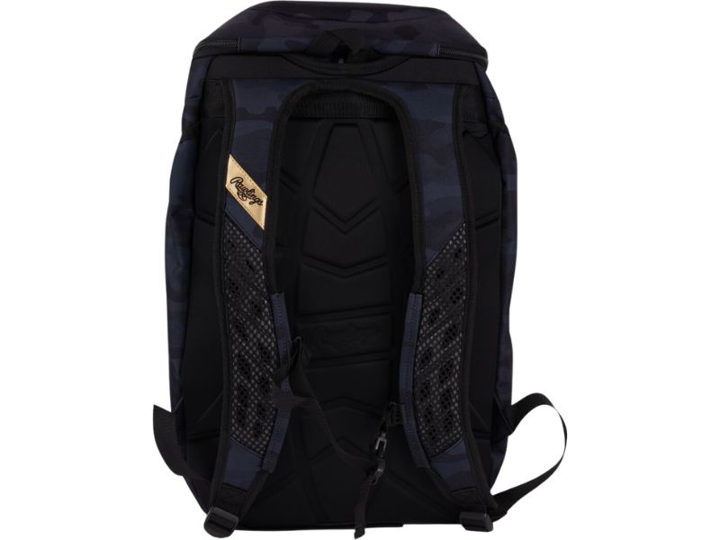 Rawlings GCBKPK Gold Collection Backpack Color Black Camo