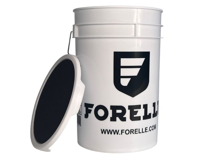 Forelle/Rawlings Ball Bucket Color White/Black