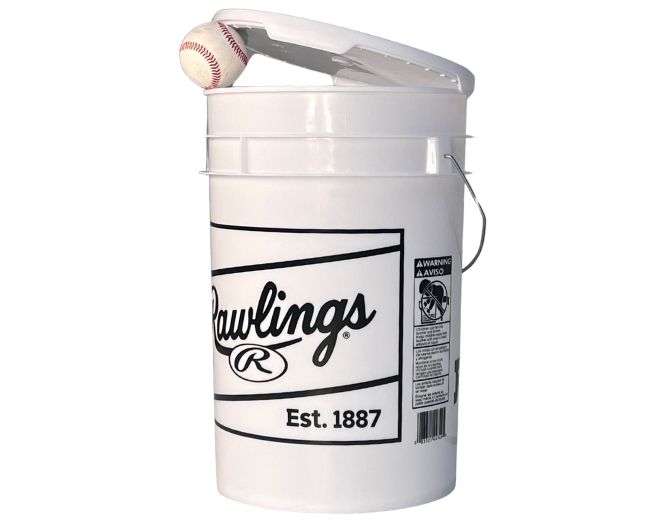 Forelle/Rawlings Ball Bucket Color White/Black