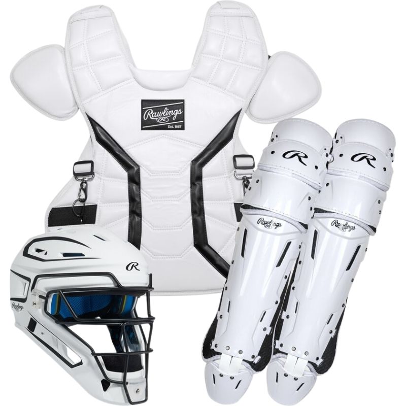 Rawlings MCHPROC Mach Pro Catchers Set L White/Black