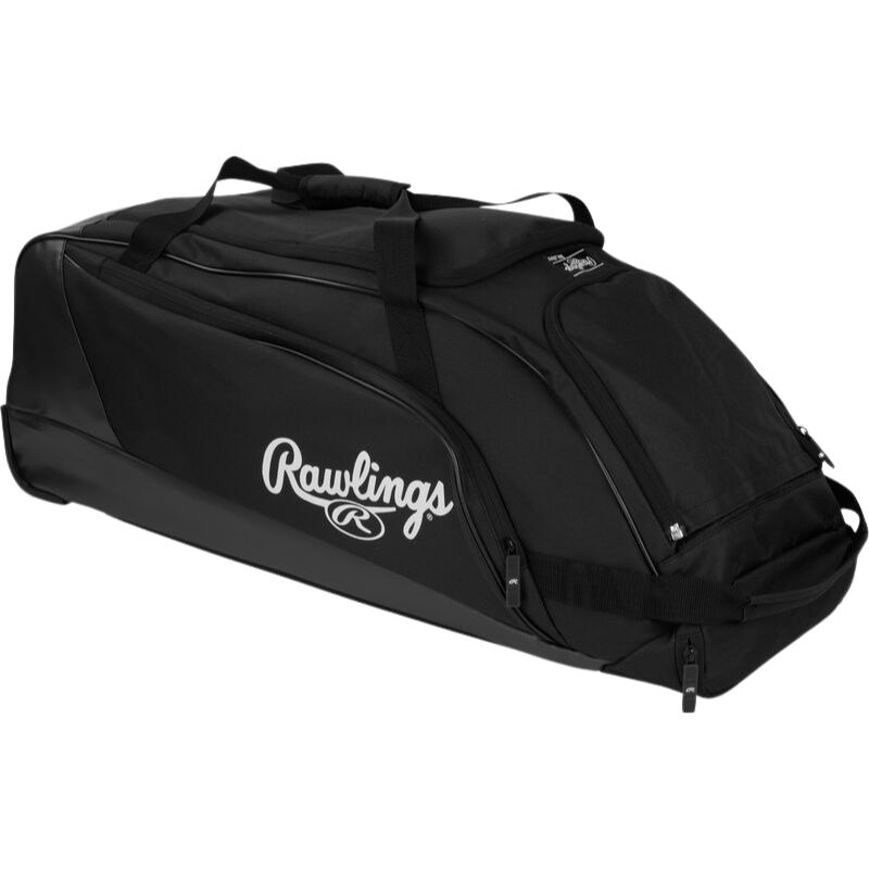 Rawlings WHWB23 Workhorse Wheeled Equipment Bag Color Black