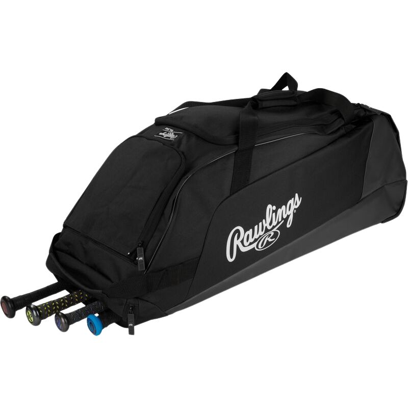 Rawlings WHWB23 Workhorse Wheeled Equipment Bag Color Black