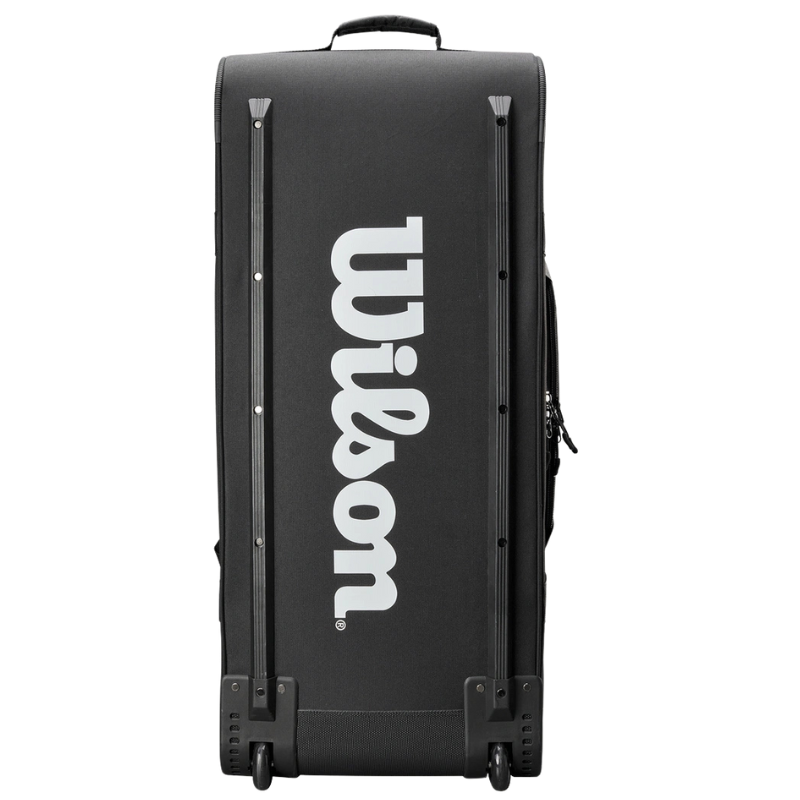Wilson WB574420 Umpire Bag V2 Black | Durable Inline Wheels & Massive Storage
