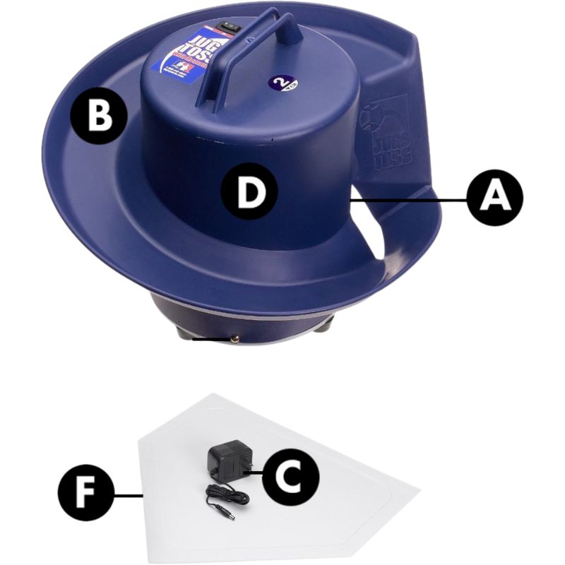 Jugs Toss Machine BB/SB 220V (A0600)