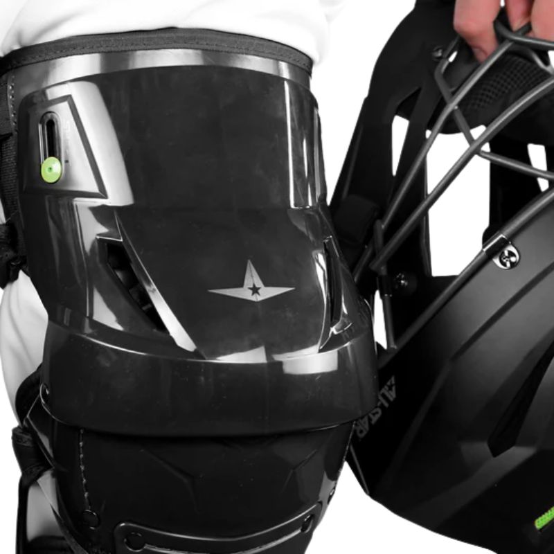 All Star LG-5-LGE MVP-Pro Series Adult | Adjustable Size (16,5¨- 17,5¨) Graphite/Graphite