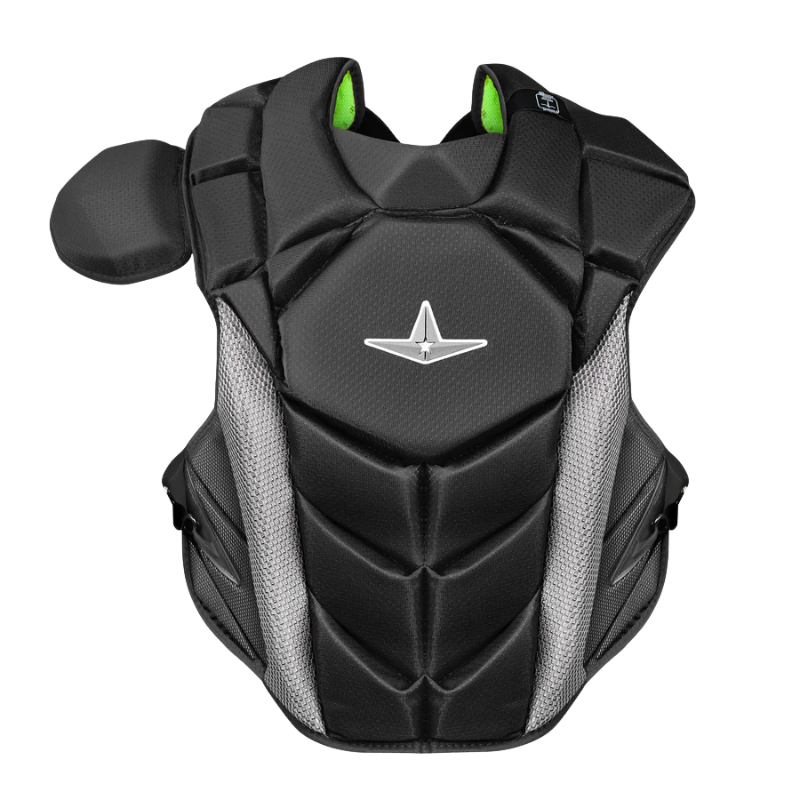 All Star CPCC-5-LGE MVP-Pro Chest Protecto Color Black/Black