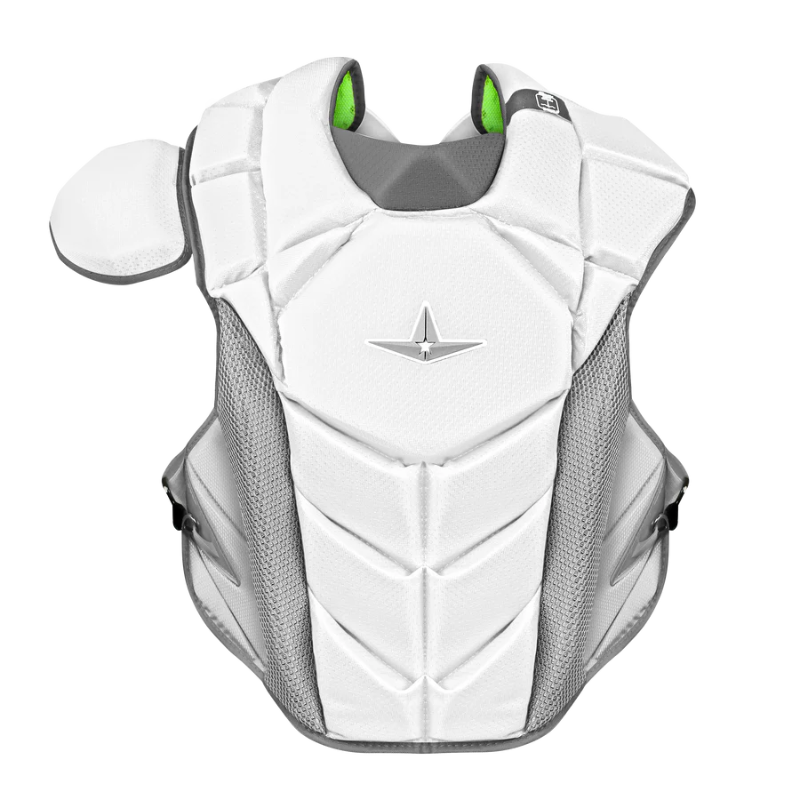 All Star CPCC-5-LGE MVP-Pro Chest Prote Color White/Graphite