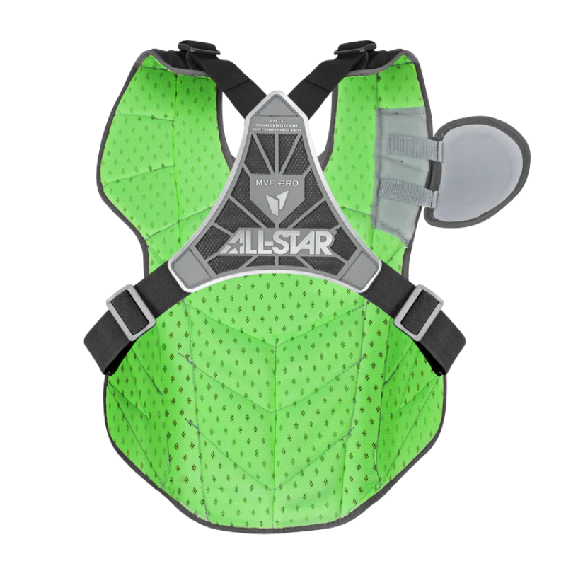 All Star CPCC-5-LGE MVP-Pro Chest Protecto Color Black/Black