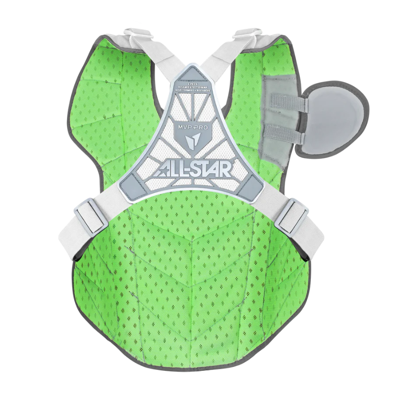 All Star CPCC-5-LGE MVP-Pro Chest Prote Color White/Graphite