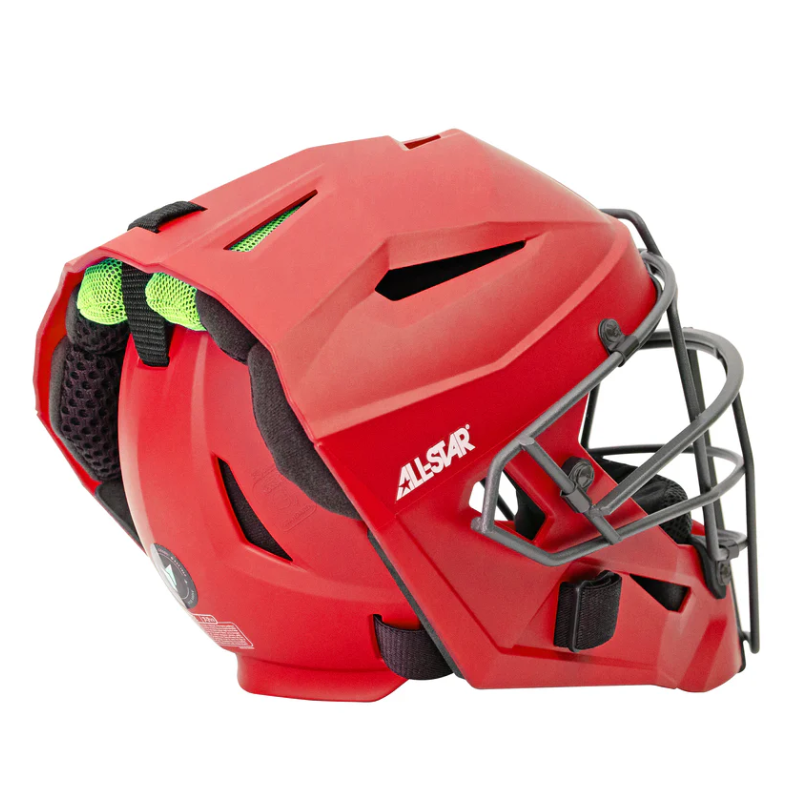 All Star MVP-5-M Matte MVP Pro Baseball Catcher Helmet