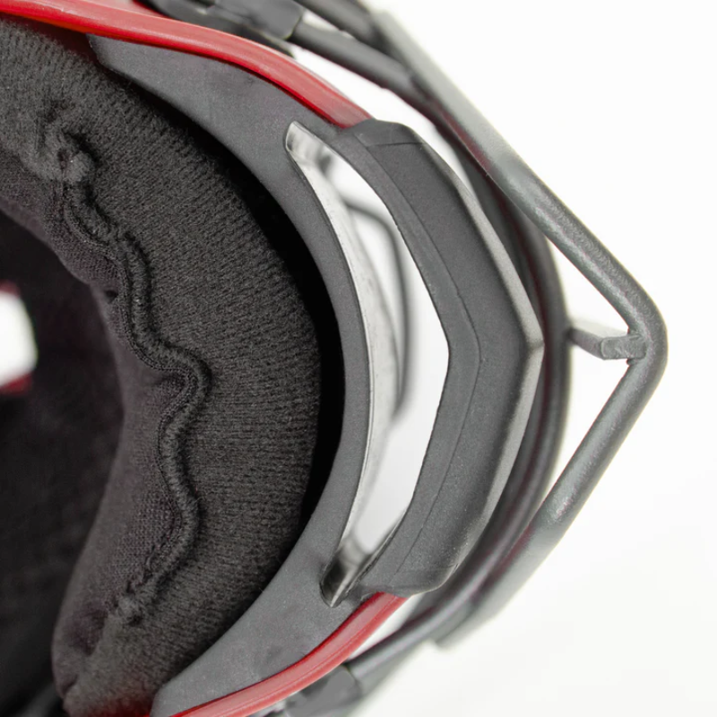 All Star MVP-5-M Matte MVP Pro Baseball Catcher Helmet | L Color Scarlet