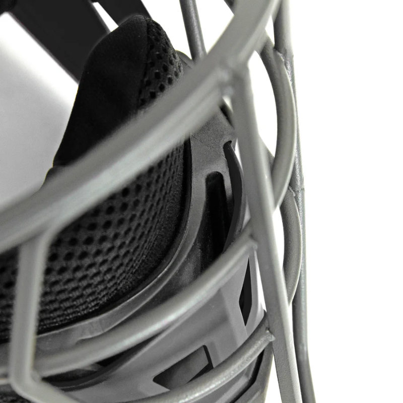 All Star MVP-5-M Matte MVP Pro Baseball Catcher Helmet | L Color Black