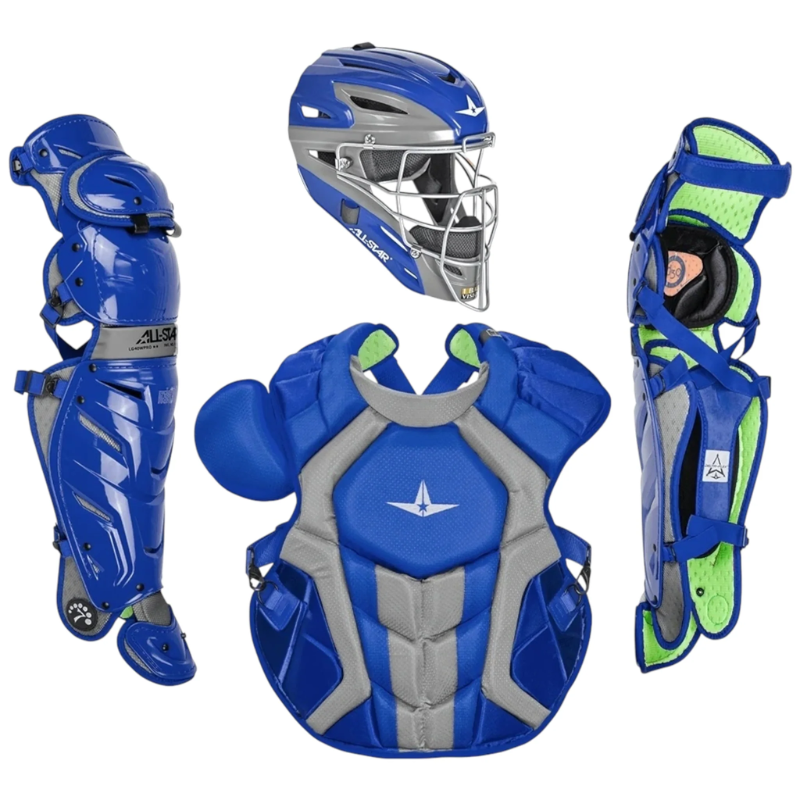 All Star CKCC1216S7X Catcher's Kit 12-16 Yrs Color Royal