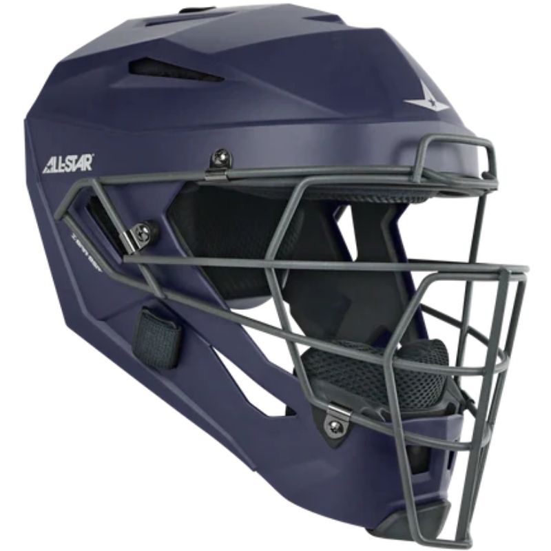 All Star CKCC-5-LGE MVP Pro Catchers Kit Adult Navy/Scarlet