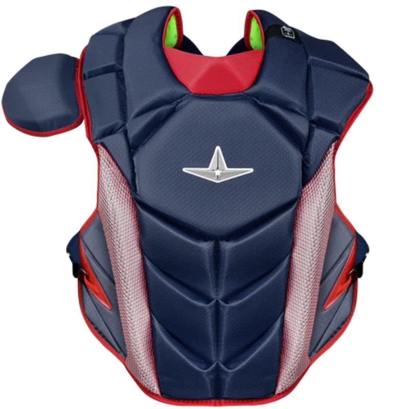 All Star CKCC-5-LGE MVP Pro Catchers Kit Adult Navy/Scarlet