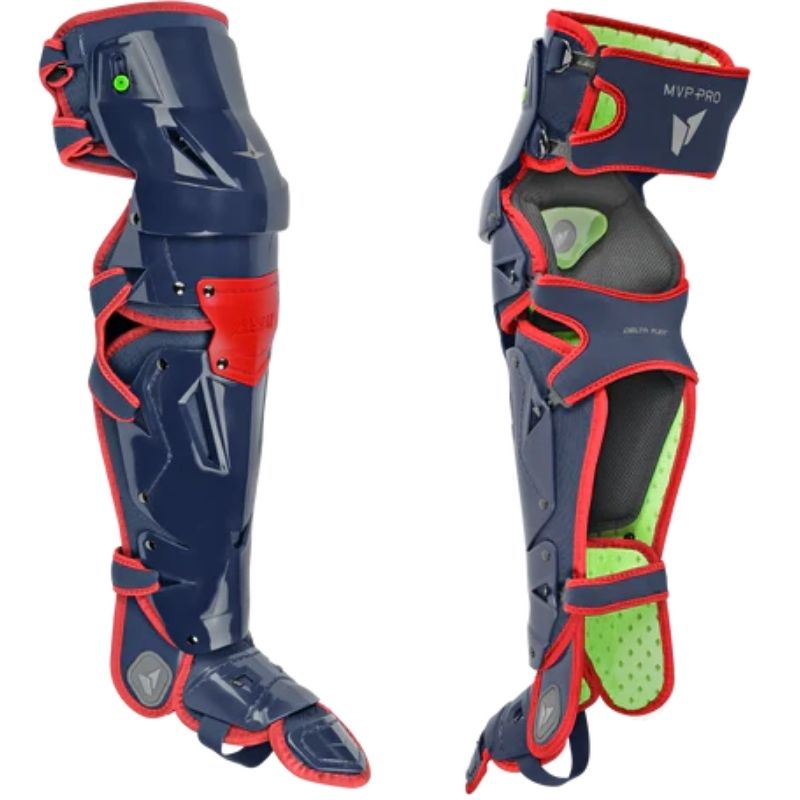 All Star CKCC-5-LGE MVP Pro Catchers Kit Adult Navy/Scarlet