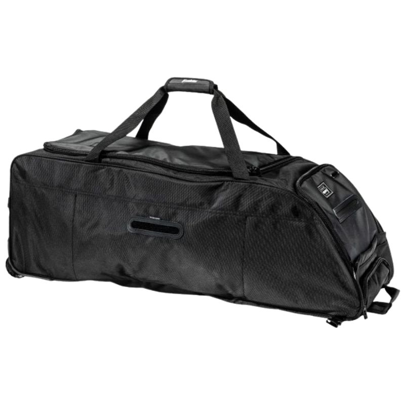 Franklin Traveler Roller Black | Wheeled Water-Resistant Polyester Sports Bag