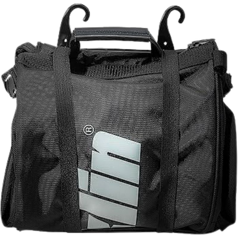 Franklin Traveler Roller Black | Wheeled Water-Resistant Polyester Sports Bag