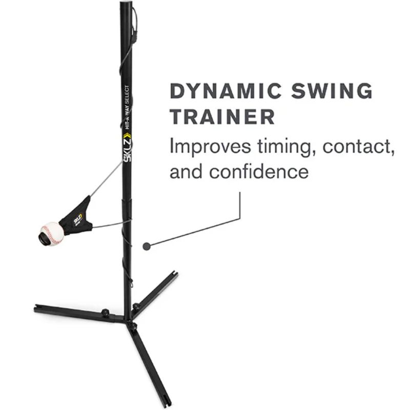 SKLZ Hit-A-Way Select (511) | Adjustable | Baseball Batting Tee  