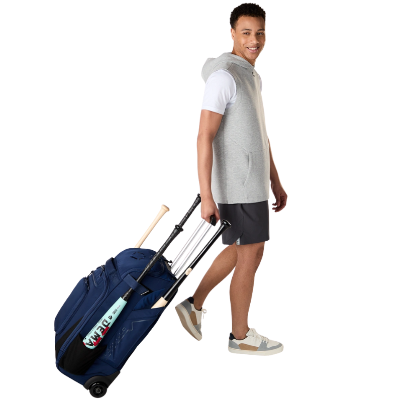 Evoshield WB577690 Takeover Utility Wheeled Bag Color Navy