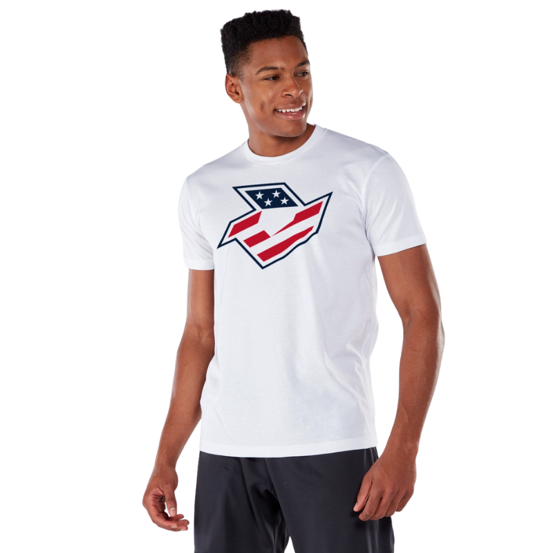 DeMarini Red, White & Blue Tee