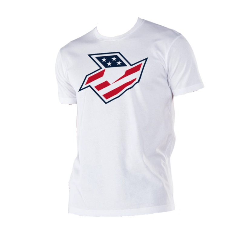DeMarini Red, White & Blue Tee