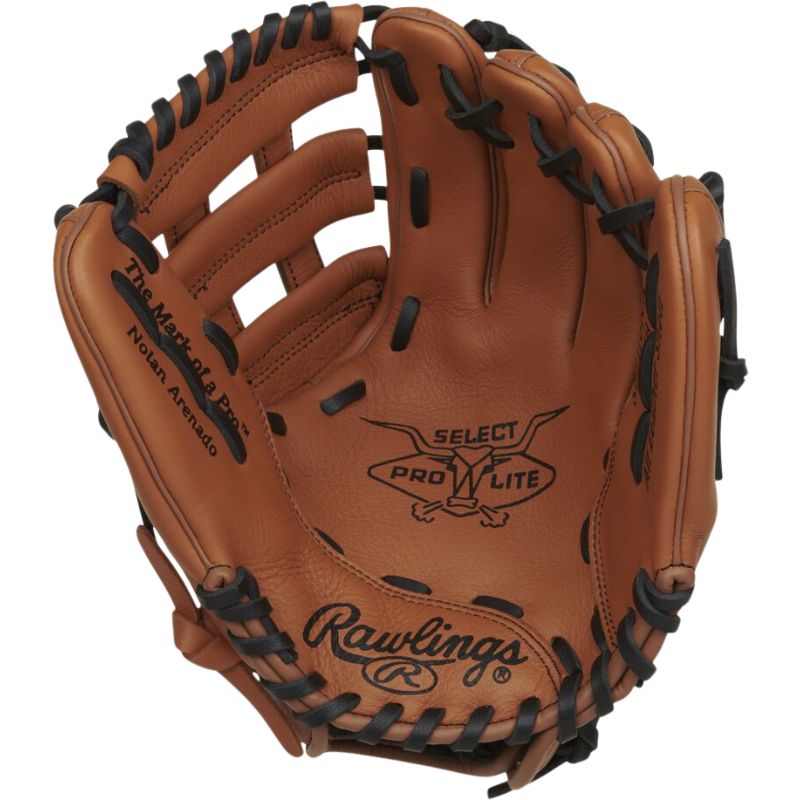 Rawlings RSPL110NA 11 Inch Select Pro Lite Series Leather (Nolan Arenado) Baseball Youth | Left Hand Catch
