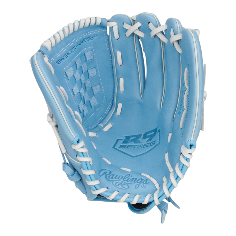 Rawlings R9SB125-3CB R9 Fastpitch Softball Glove 12,5 Inch | Left Hand Catch