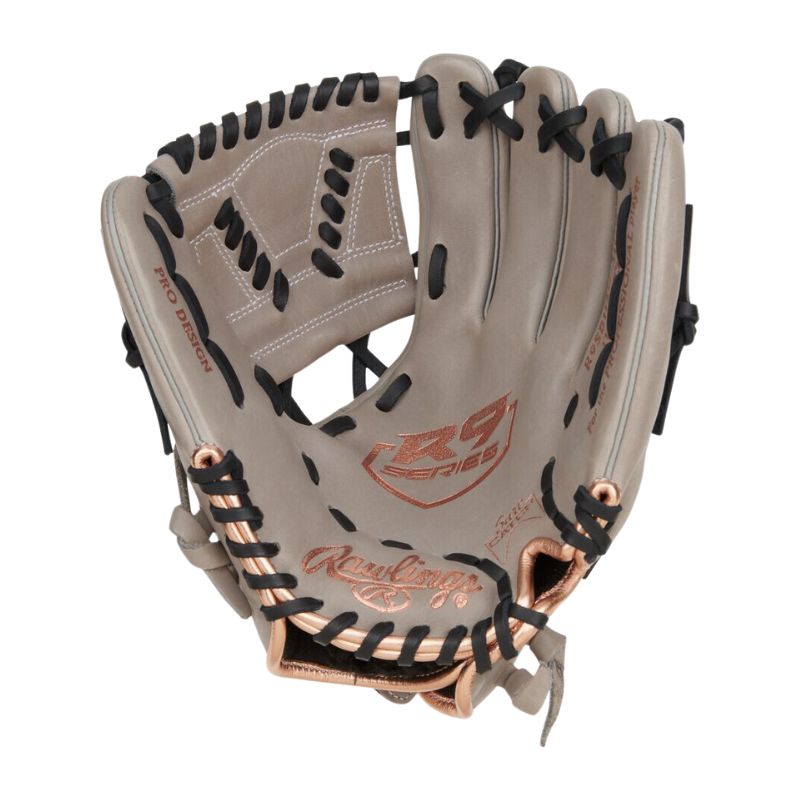 Rawlings R9SB115U-31GB R9 Fastpitch Softball Glove 11,5 Inch | Left Hand Catch