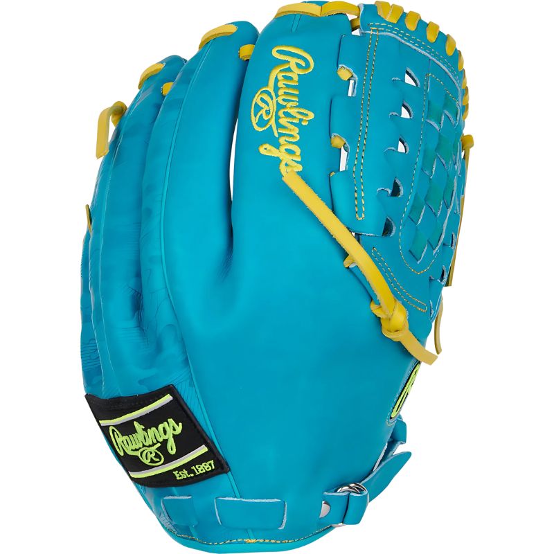 Rawlings PROR206CFB-11TE 12 Inch Leather Heart of the Hide Baseball Pitcher Glove | Left Hand Catch