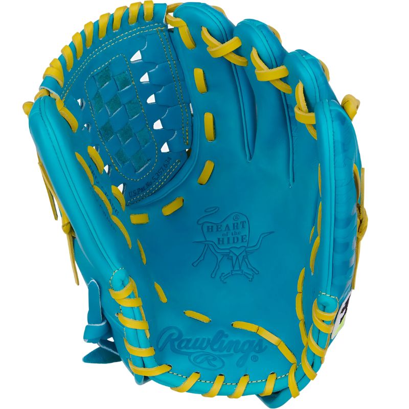 Rawlings PROR206CFB-11TE 12 Inch Leather Heart of the Hide Baseball Pitcher Glove | Left Hand Catch
