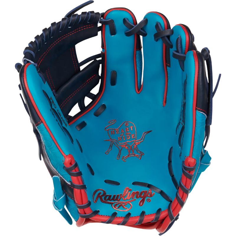 Rawlings PROR204-2TE 11,5 Inch Heart of the Hide Baseball Infield Glove | Left Hand Catch