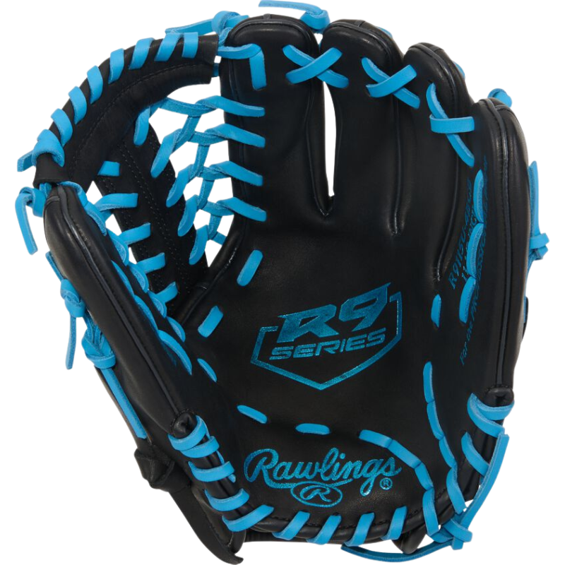 Rawlings R9115U-4BCB R9 ContoUR 11.5-Inch Baseball Glove | Left Hand Catch