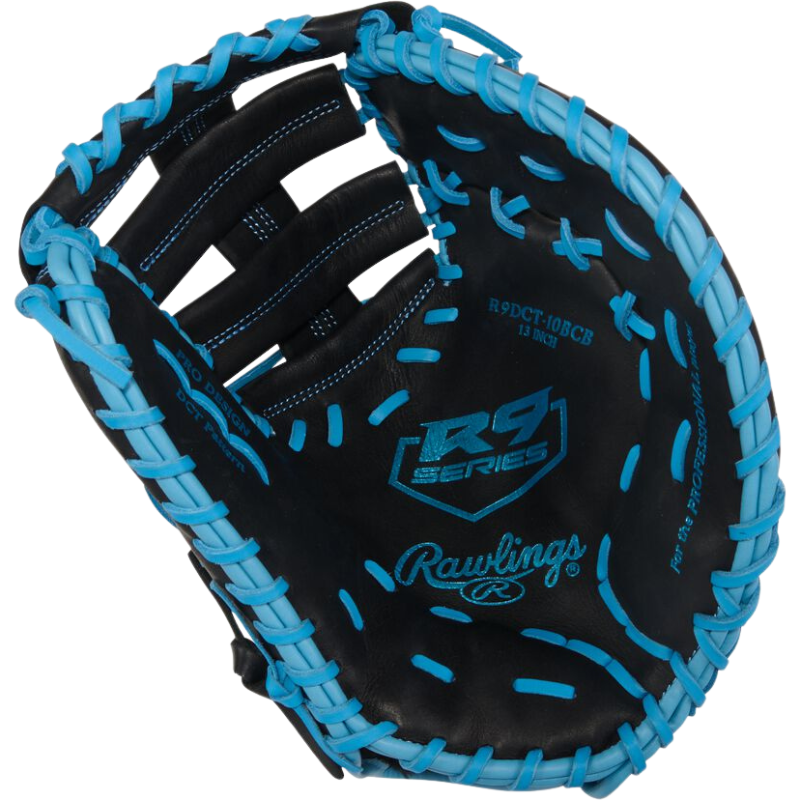Rawlings R9DCT10BCB R9 Series Baseball First Base Glove 13 Inch | Right Hand Catch