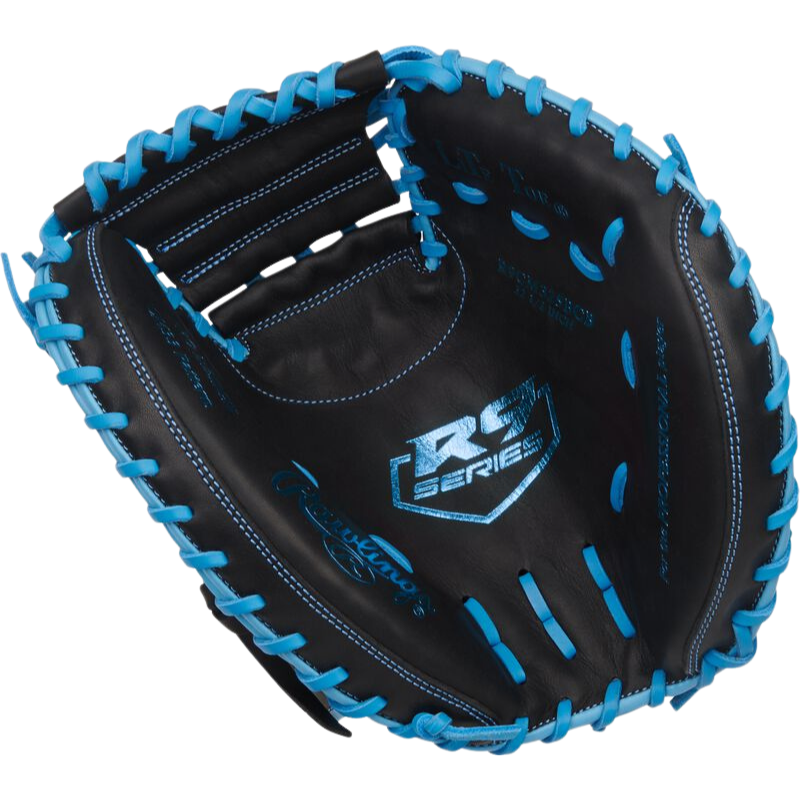 Rawlings R9CM325BCB R9 Series Baseball Catcher Mitt 32.5 Inch | Left Hand Catch