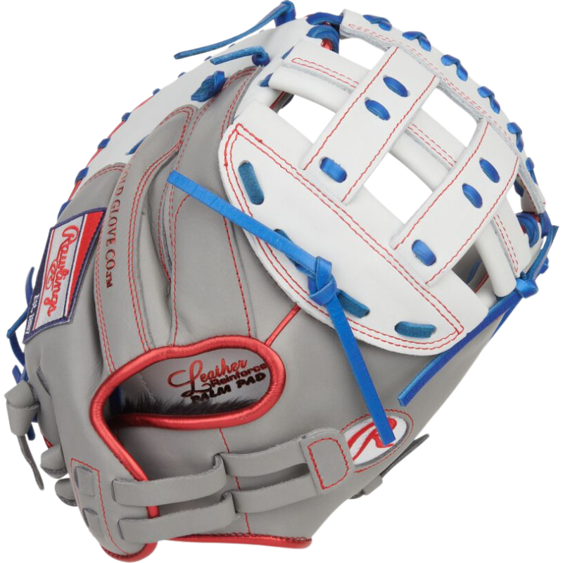 Rawlings RLACM33FP Liberty Advanced Fastpitch Catcher Mitt 33 Inch | Left Hand Catch