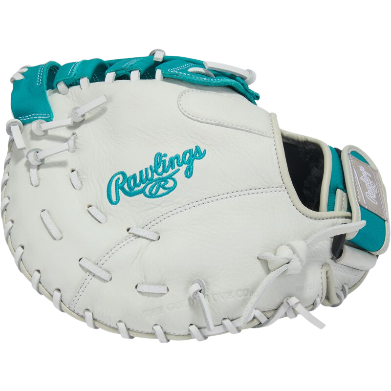 Rawlings RSOFBM12W First Base Mitt Softball Glove Women 12 Inch | Right Hand Catch