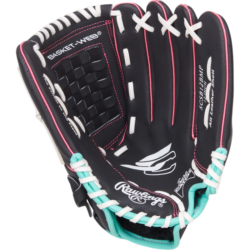 Rawlings SCSB12BMP SCSB Fastpitch Softball Glove 12 Inch | Left Hand Catch