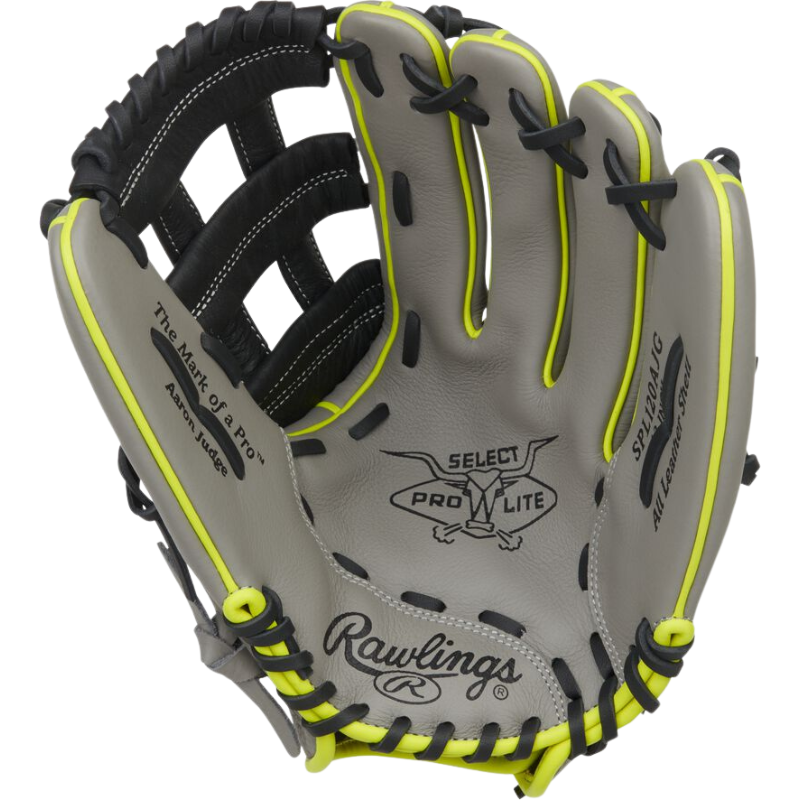 Rawlings SPL120AJG Aaron Judge Outfield Baseball Glove 12 Inch | Left Hand Catch