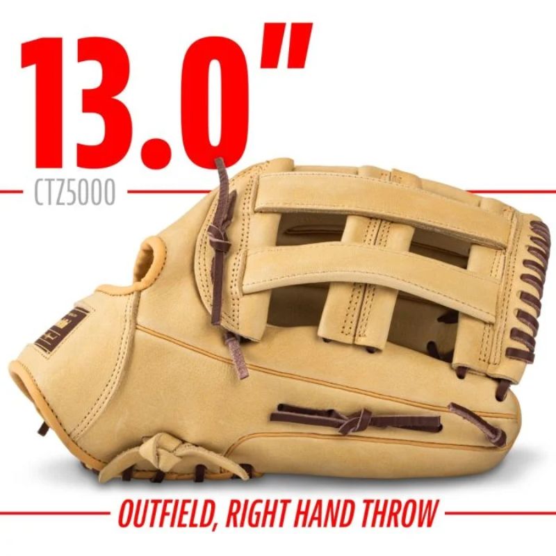 Franklin CTZ5000 13 Inch Leather Baseball Glove | Left Hand Catch (22422)