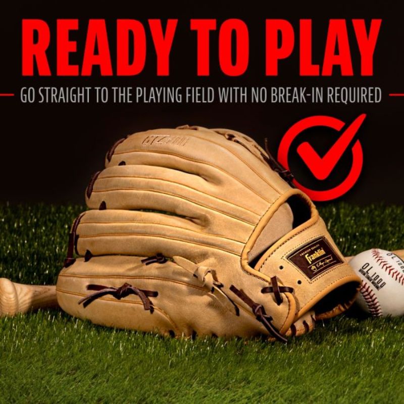 Franklin CTZ5000 13 Inch Leather Baseball Glove | Left Hand Catch (22422)