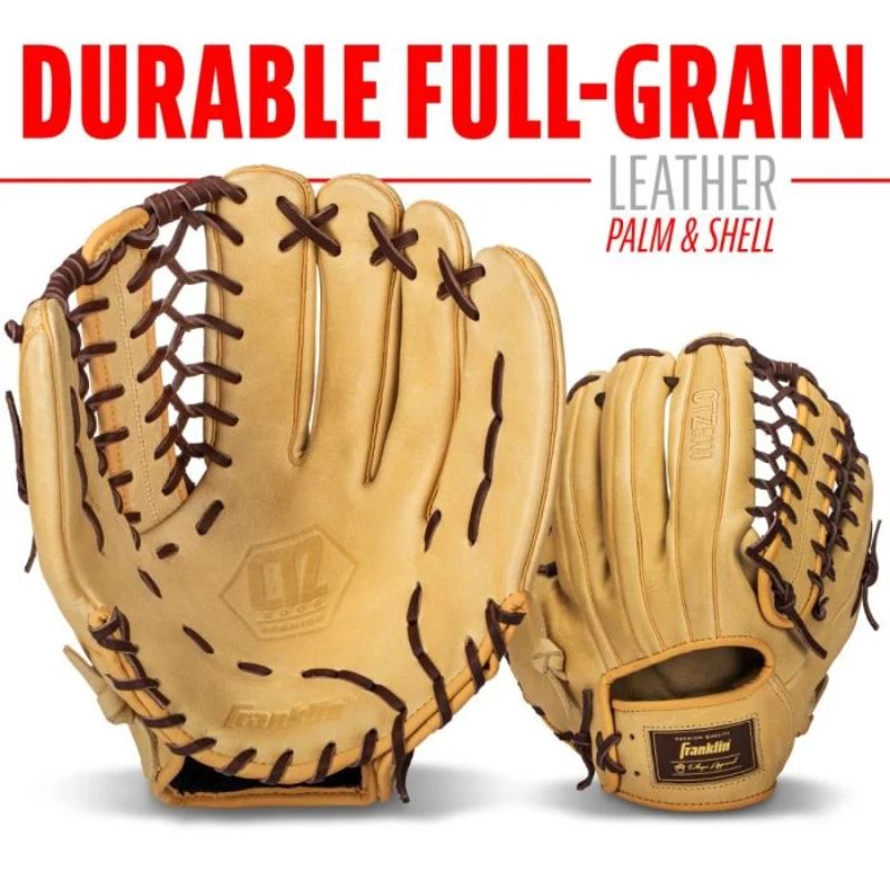Franklin CTZ5000 12,75 Inch Leather Baseball Glove | Left Hand Catch (22423)