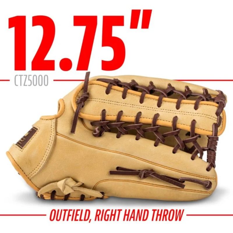 Franklin CTZ5000 12,75 Inch Leather Baseball Glove | Left Hand Catch (22423)