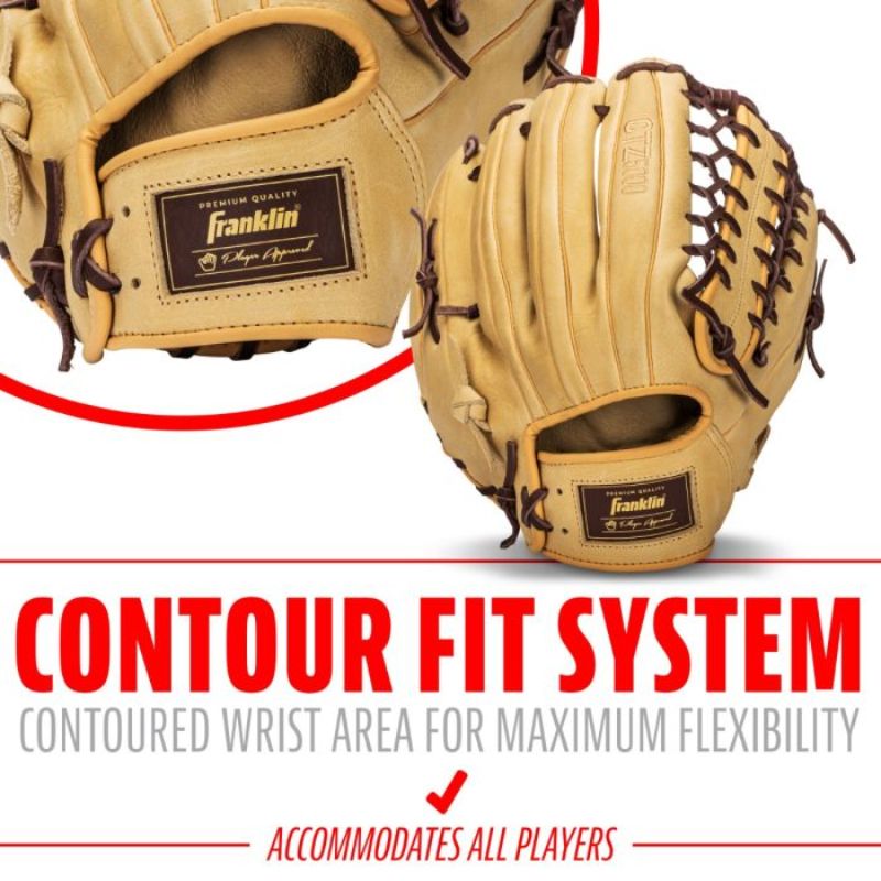 Franklin CTZ5000 12,75 Inch Leather Baseball Glove | Left Hand Catch (22423)