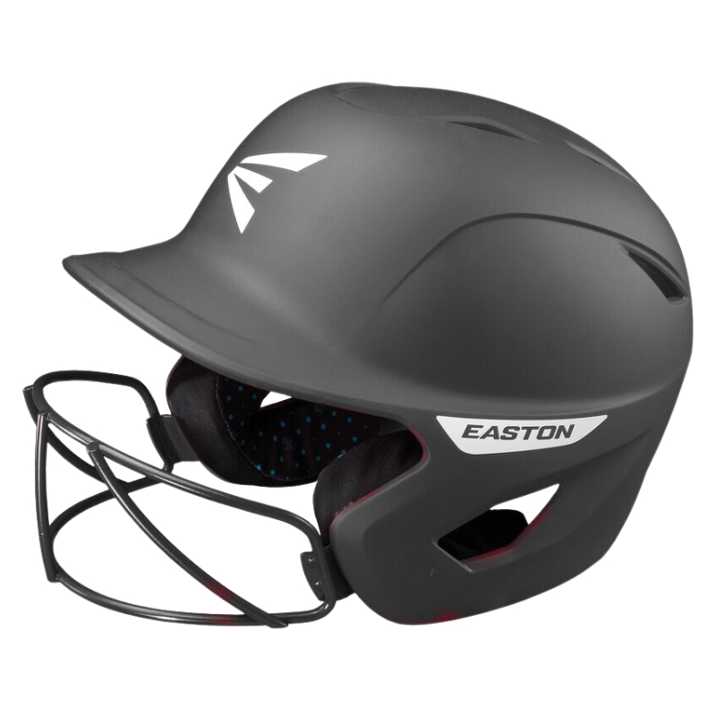 Easton Ghost Fastpitch Softball Batting Helmet w/Mask for Women | TB/S Charcoal