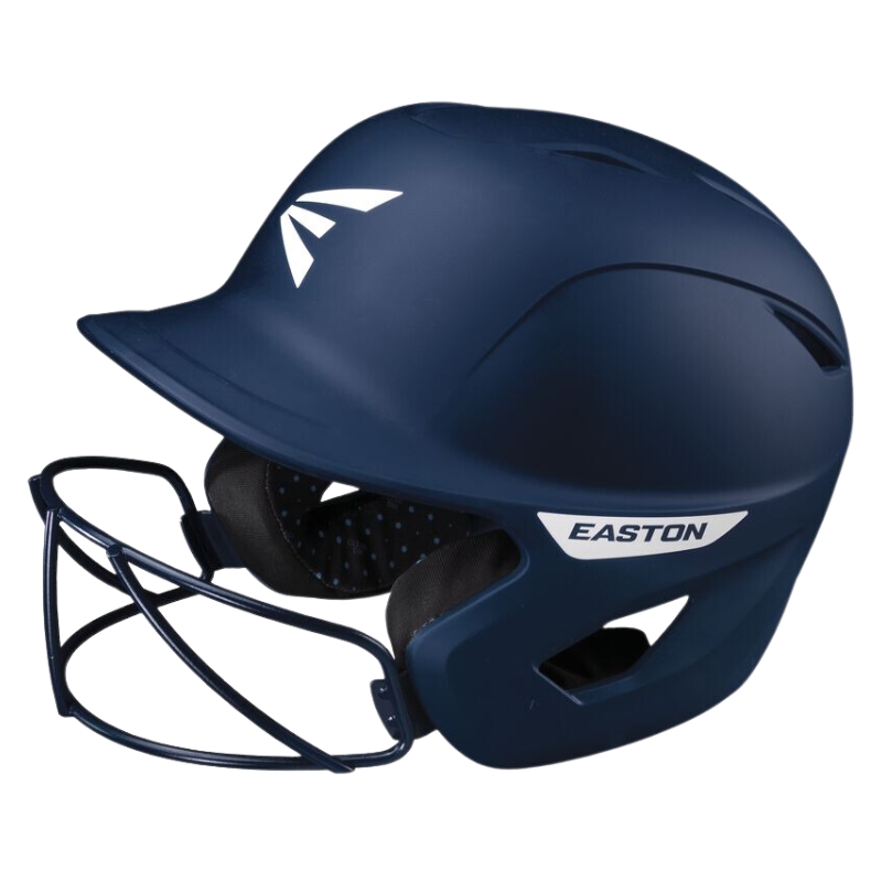 Easton Ghost Fastpitch Softball Batting Helmet w/Mask for Women | TB/S Navy