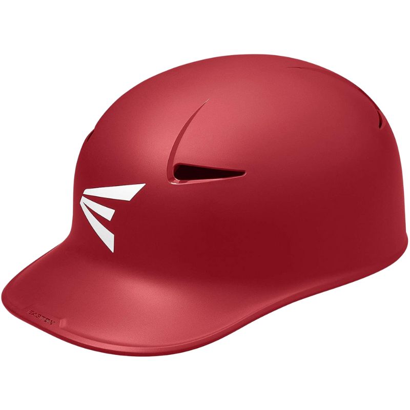 Easton PRXSKLCP Pro X Slim Matte Helmet for Coaches, Referees and Catchers | S/M Red
